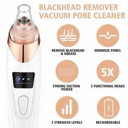 5 in 1 Electric Blackhead Remover Machine