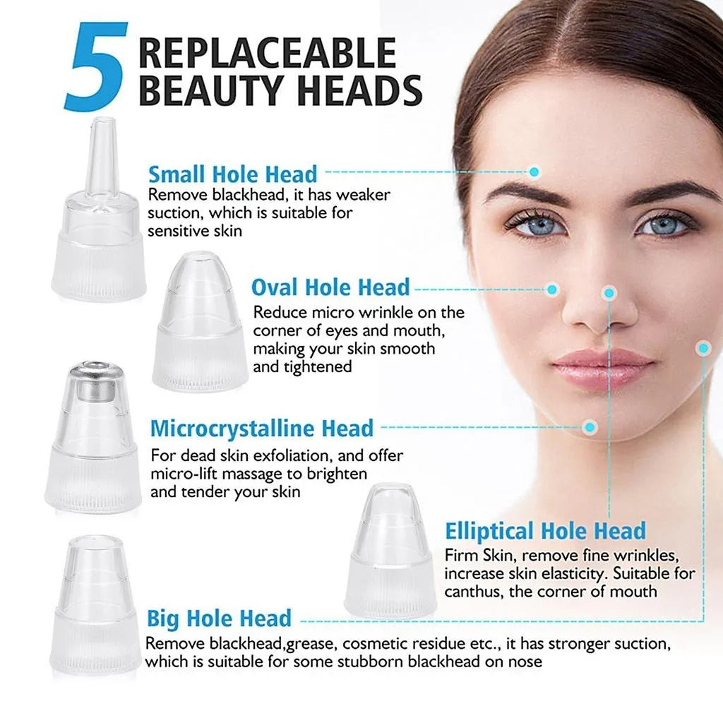 5 in 1 Electric Blackhead Remover Machine