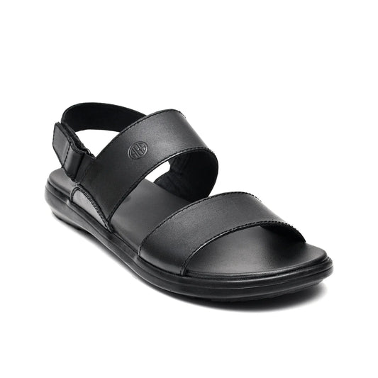 Urban Classic Men’s Black Back-Strap Sandals